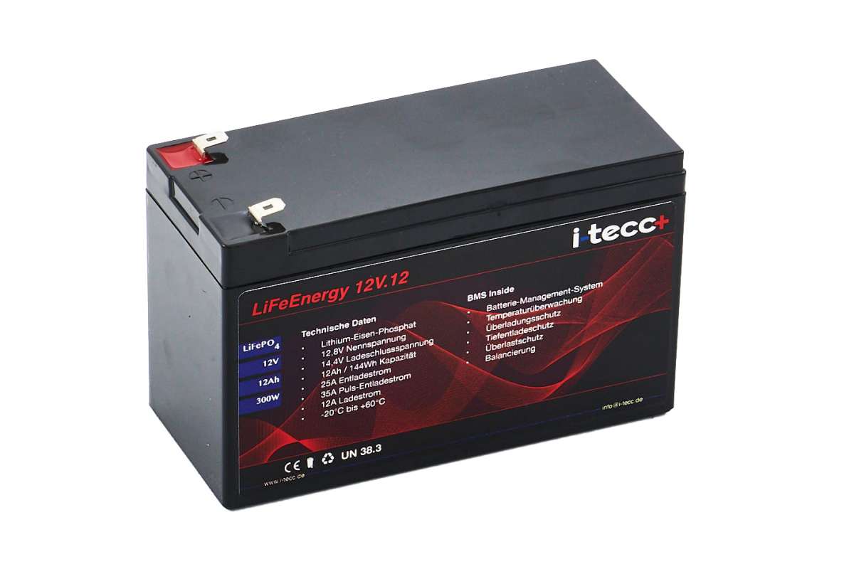 Аккумулятор lifepo4 12v 12ah